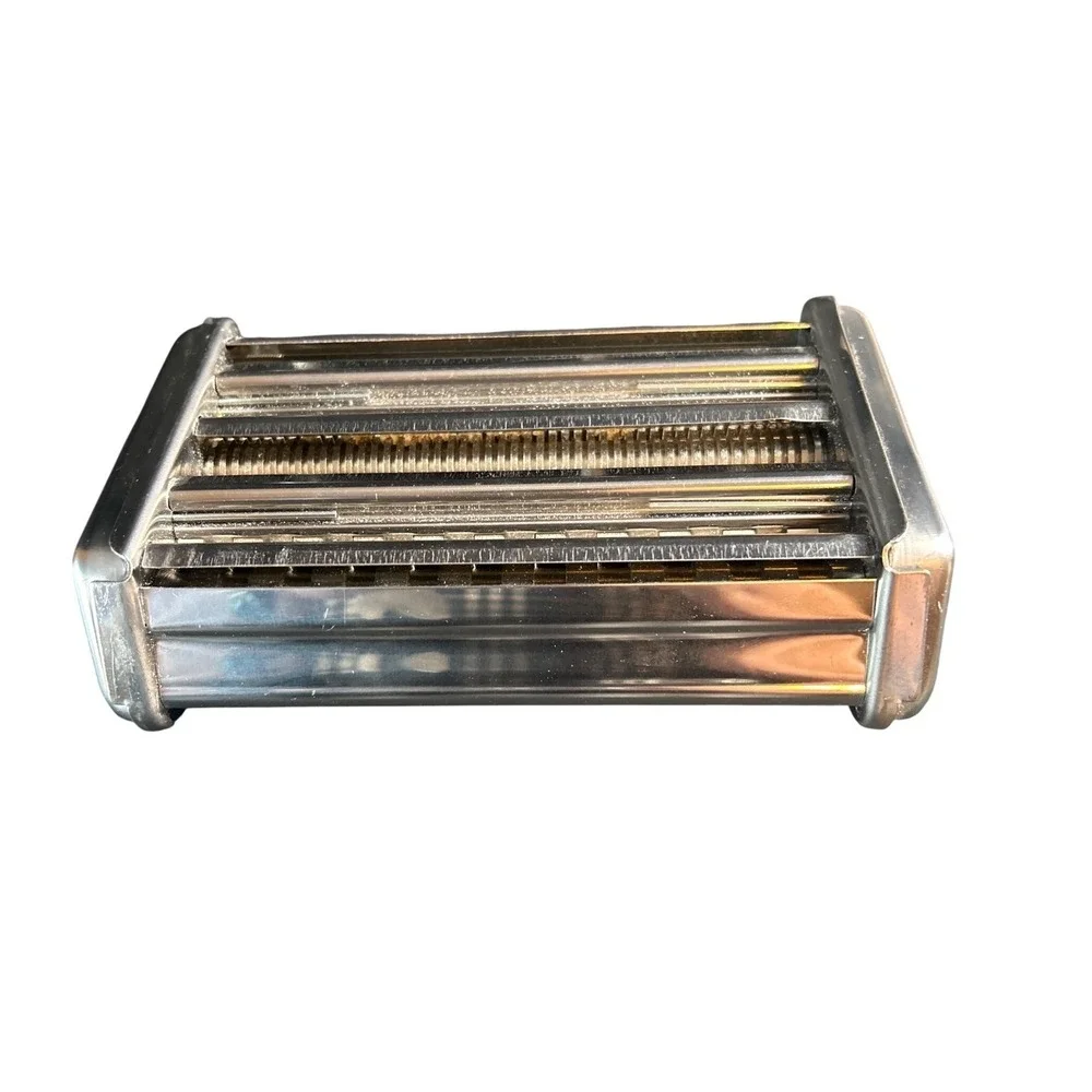 SALT Manual Pasta Machine 01-0201-B Chrome Steel Spaghetti Fettuccine Maker‎ Box